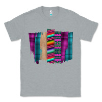 Heather Grey Western Farm Life Serape Brush Stroke Classic Tee - Bettercallsaul
