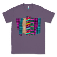 Lavender Western Farm Life Serape Brush Stroke Classic Tee - Bettercallsaul