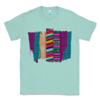 Seafoam Western Farm Life Serape Brush Stroke Classic Tee - Bettercallsaul