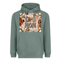 Sage Dog Mom Heavyweight Hoodie - CowhideDigitalArt