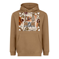 Toasted Coconut Dog Mom Heavyweight Hoodie - CowhideDigitalArt