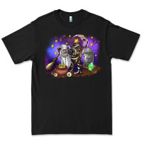 Black Cow Halloween Premium Tee - RanaPortraitStore