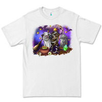 White Cow Halloween Premium Tee - RanaPortraitStore