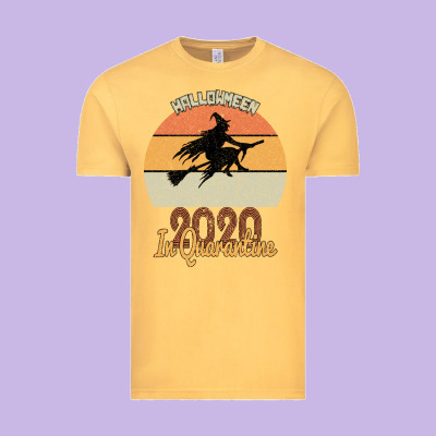 Hallowmeen 2020 In Q Uarantİne Vintage Tee Designed By Bettercallsaul