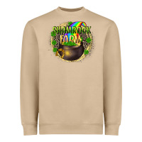 Mushroom shamrock farm Heavyweight Sweatshirt - CowGirlArtShop