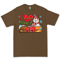 Cacao i love being a gigi Premium Tee - MaliasSmallBusiness