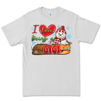 Dove Grey i love being a gigi Premium Tee - MaliasSmallBusiness