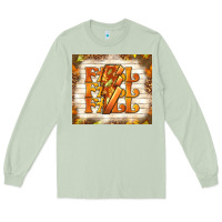 Matcha fall with lightning bolt Long Sleeve Tee - TumblerDesignByShophia