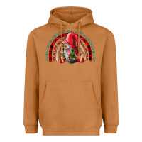 Meerkat Christmas Gnome Heavyweight Hoodie - CowhideDigitalArt