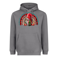 Storm Christmas Gnome Heavyweight Hoodie - CowhideDigitalArt
