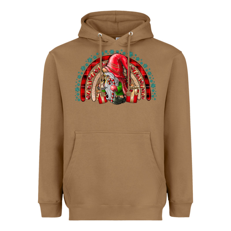Christmas Gnome Heavyweight Hoodie by CowhideDigitalArt | Teevron
