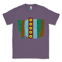 Lavender Western Sunflower Farm Life Brush Strokes Classic Tee - Bettercallsaul