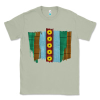 Matcha Western Sunflower Farm Life Brush Strokes Classic Tee - Bettercallsaul