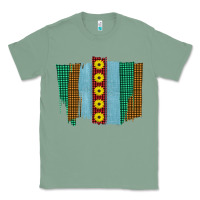 Sage Western Sunflower Farm Life Brush Strokes Classic Tee - Bettercallsaul