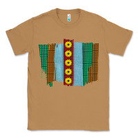Toasted Coconut Western Sunflower Farm Life Brush Strokes Classic Tee - Bettercallsaul