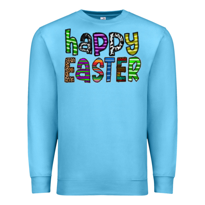 Happy Easter Premium Sweatshirt by CowhideDigitalArt | Teevron