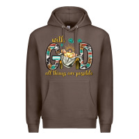 Coffee with god all things are possible with baby jesus bbs Premium Hoodie - BundleAndBundleShop