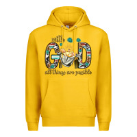 Lemon with god all things are possible with baby jesus bbs Premium Hoodie - BundleAndBundleShop