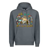 Rock with god all things are possible with baby jesus bbs Premium Hoodie - BundleAndBundleShop