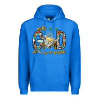 True Royal with god all things are possible with baby jesus bbs Premium Hoodie - BundleAndBundleShop