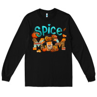 Black thanksgiving spice mom pilgrim cow Long Sleeve Tee - Jasminsmagicworld