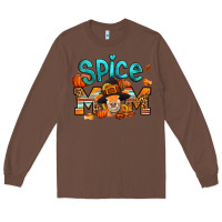 Chestnut thanksgiving spice mom pilgrim cow Long Sleeve Tee - Jasminsmagicworld