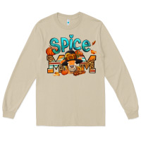 Mushroom thanksgiving spice mom pilgrim cow Long Sleeve Tee - Jasminsmagicworld