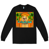 Black sunshine on my mind Long Sleeve Tee - TumblerDesignByShophia
