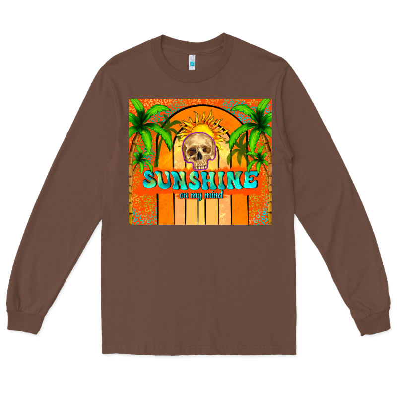 Sunshine On My Mind Long Sleeve Tee by TumblerDesignByShophia | Teevron