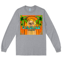 Heather Grey sunshine on my mind Long Sleeve Tee - TumblerDesignByShophia