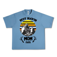 Pebble Blue Best Buckin Mom Ever Urban Heavy Tee - Bettercallsaul