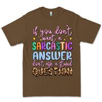 Cacao if you don't want sarcastic answer Premium Tee - MaliasSmallBusiness