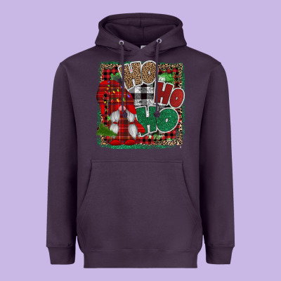 Ho Ho Ho Gnomes Heavyweight Hoodie Designed By Cowhidedigitalart