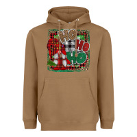 Toasted Coconut Ho Ho Ho Gnomes Heavyweight Hoodie - CowhideDigitalArt