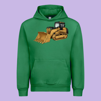 Bulldozer Urban Hoodie Designed By Artiststas