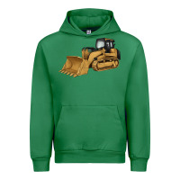 Emerald bulldozer Urban Hoodie - Artiststas