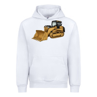 White bulldozer Urban Hoodie - Artiststas