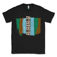 Black Western Farm Life Cowhide Brush Strokes Classic Tee - Bettercallsaul