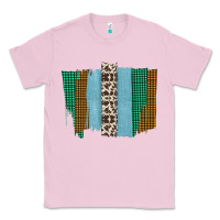 Bubblegum Pink Western Farm Life Cowhide Brush Strokes Classic Tee - Bettercallsaul