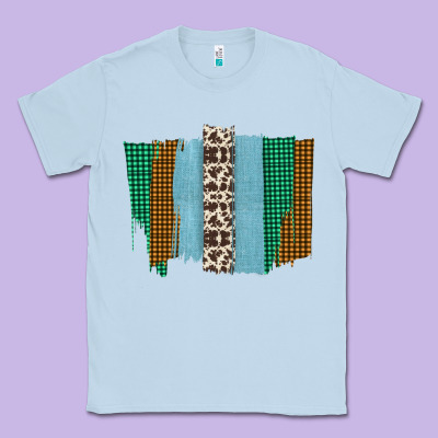 Western Farm Life Cowhide Brush Strokes Classic Tee Designed By Bettercallsaul