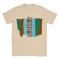 Mushroom Western Farm Life Cowhide Brush Strokes Classic Tee - Bettercallsaul
