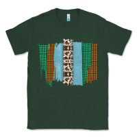 Sports Green Western Farm Life Cowhide Brush Strokes Classic Tee - Bettercallsaul
