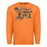 Carrot Happy Easter Y'all Premium Sweatshirt - CowhideDigitalArt