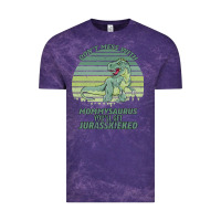 Cloud Purple Don t Mess With Mamasaurus You ll Get Jurasskicked Vintage Tee - Bettercallsaul