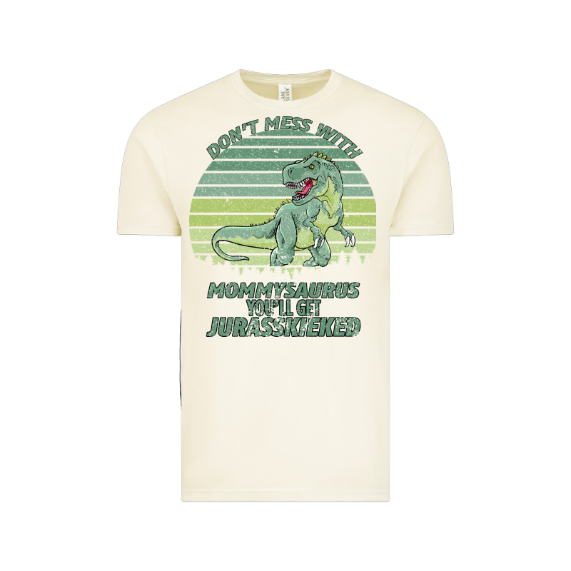 Don T Mess With Mamasaurus You Ll Get Jurasskicked Vintage Tee by Bettercallsaul | Teevron