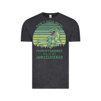 Vintage Black Don t Mess With Mamasaurus You ll Get Jurasskicked Vintage Tee - Bettercallsaul