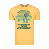 Vintage Mustard Don t Mess With Mamasaurus You ll Get Jurasskicked Vintage Tee - Bettercallsaul