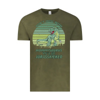 Vintage Olive Don t Mess With Mamasaurus You ll Get Jurasskicked Vintage Tee - Bettercallsaul