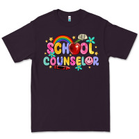 Plum school counselor Premium Tee - MaliasSmallBusiness
