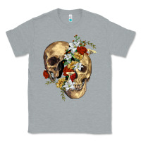 Heather Grey nature skull Classic Tee - RanaPortraitStore